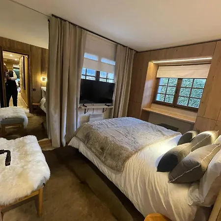 Chaleureux A - 80 M² Avec Jardin Et Cheminee. Megève