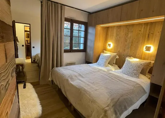 Chaleureux A - 80 M² Avec Jardin Et Cheminee. Megève