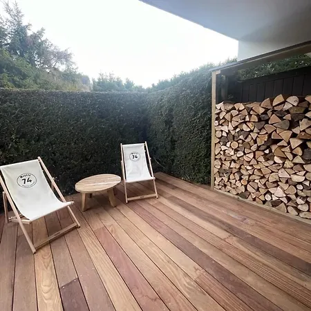 Apartment Chaleureux A - 80 M² Avec Jardin Et Cheminee. *