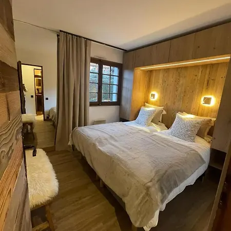 Chaleureux A - 80 M² Avec Jardin Et Cheminee. Megeve